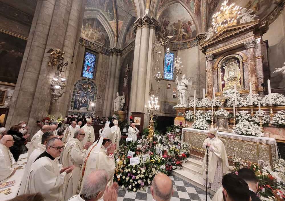 Madonna del Conforto migliaia di fedeli in Cattedrale. Ad Arezzo